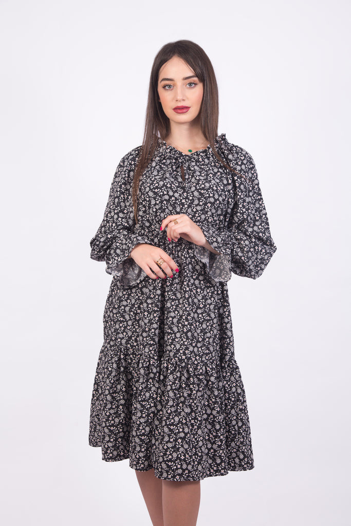 ROBE À VOLANTS