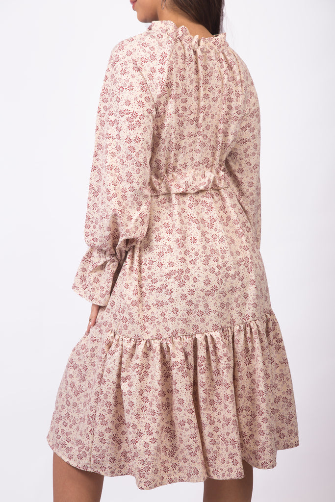ROBE À VOLANTS