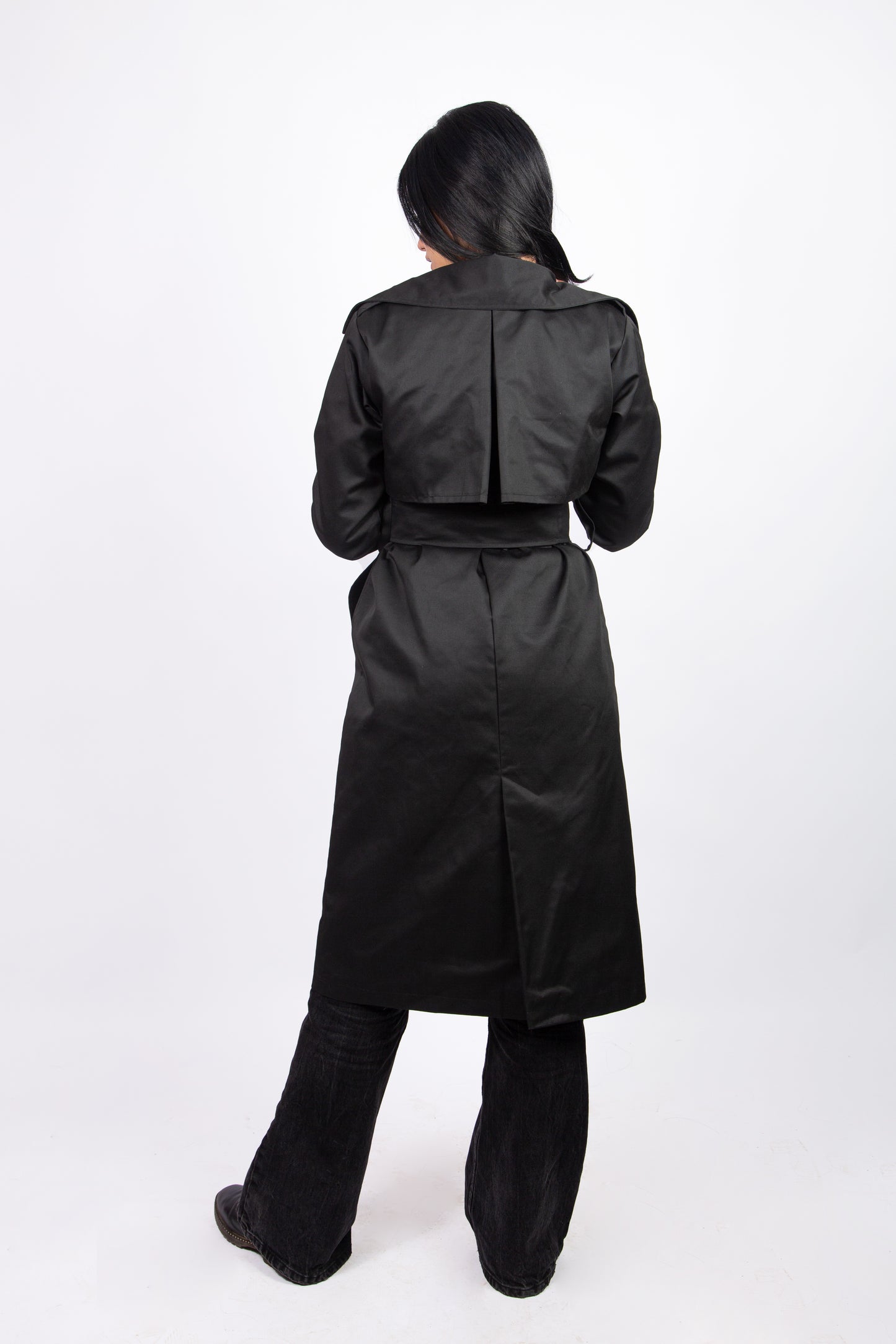 Trench-Coat Noir