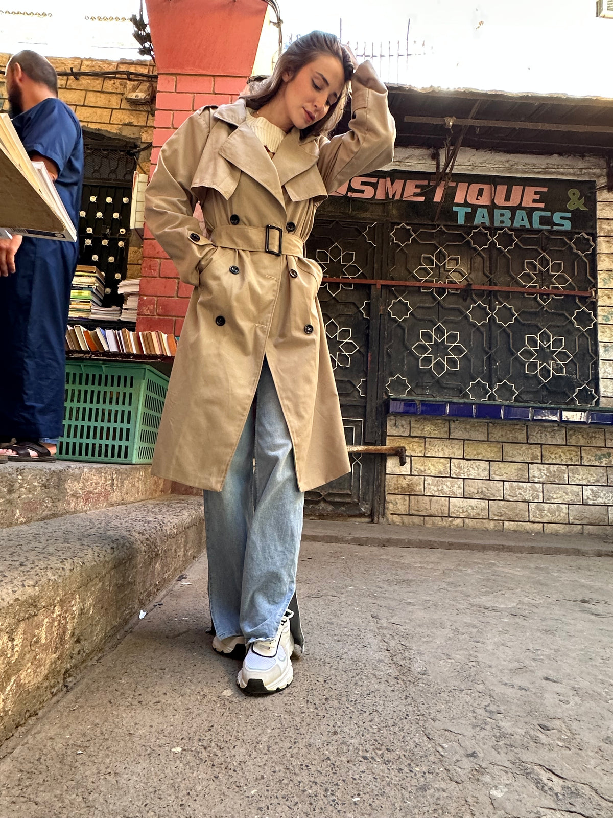 Trench-Coat Beige
