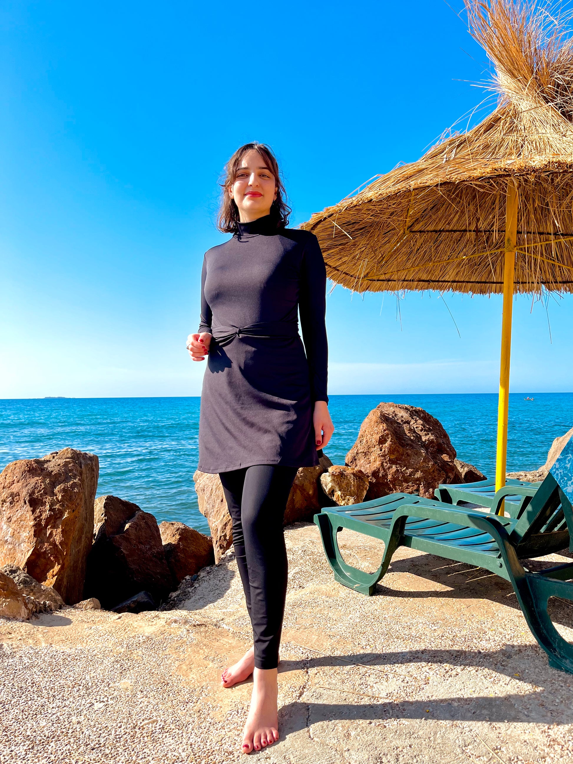 Burkini Black Casual Classic