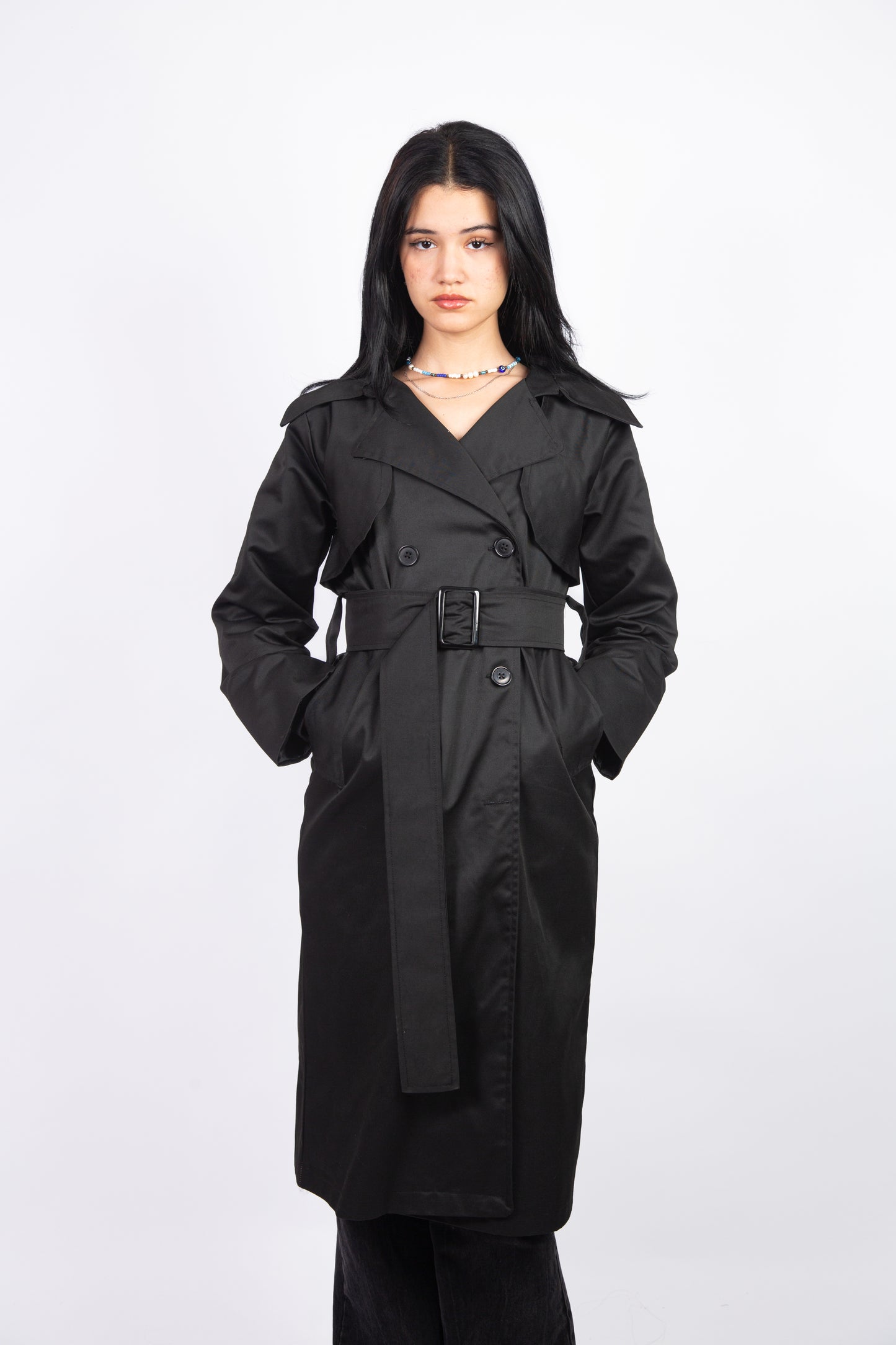 Trench-Coat Noir