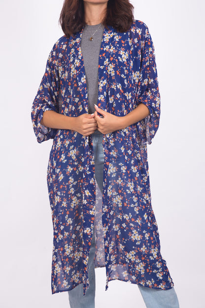 KIMONO À FLEURS